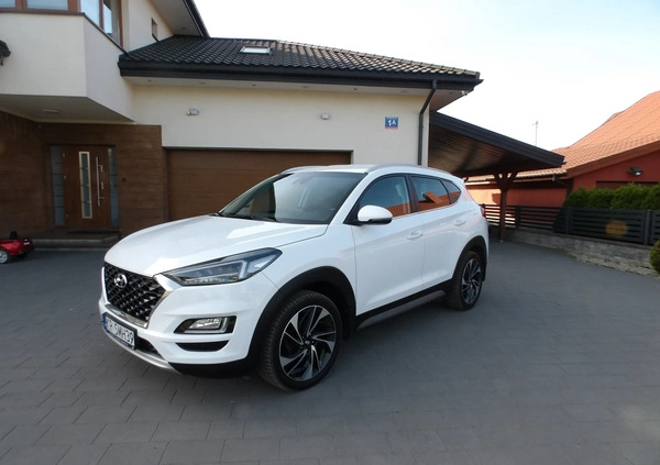 Hyundai Tucson cena 82900 przebieg: 75000, rok produkcji 2018 z Garwolin małe 92